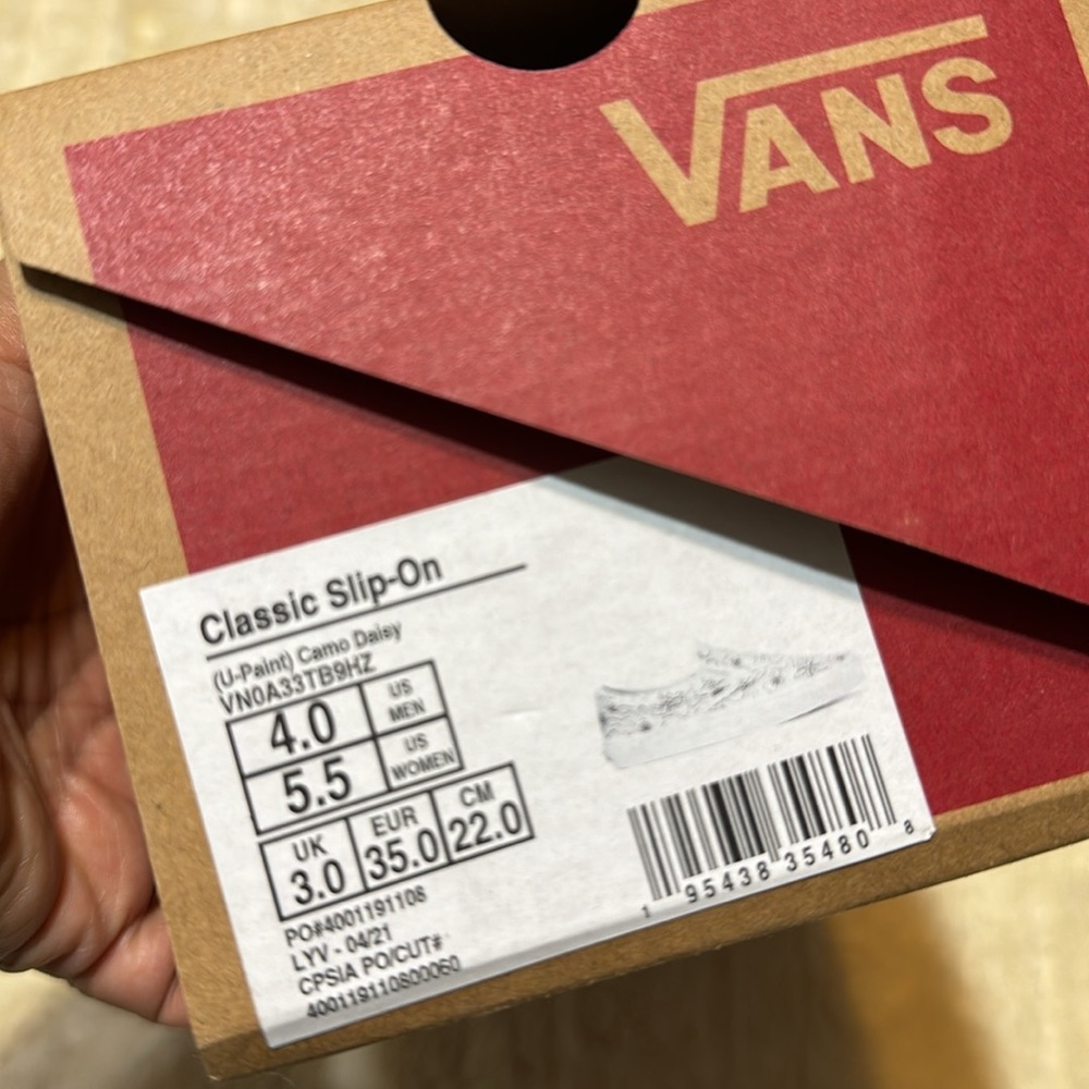 Vans U-Paint slip on sneakers - Picture 5 of 6